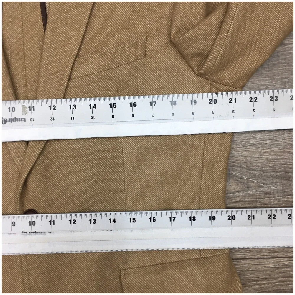 HUGO BOSS Mens Wool Cotton Blazer Sport Coat Casual Jacket Size 42R MILES4 Suit